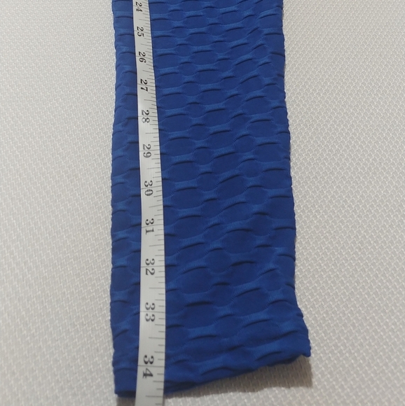 Leggings for women size Small / Medium Color Blue - Picture 8 of 8